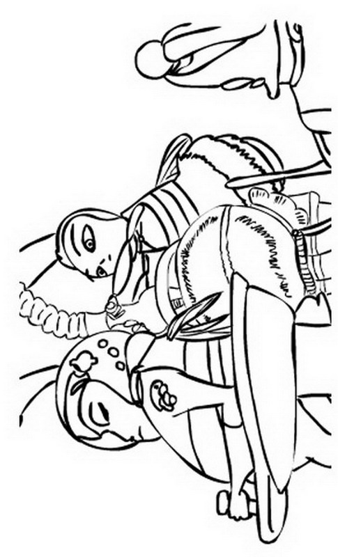 Kids-n-fun.com | Coloring page Bee Movie Bee Movie